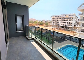 Двухкомнатные апартаменты в европейском районе Оба