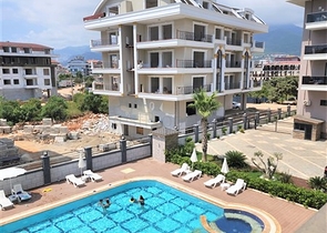 Двухкомнатные апартаменты в европейском районе Оба