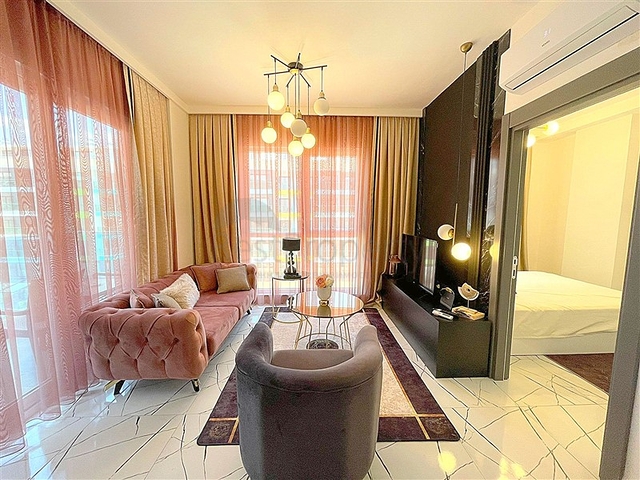 Уютная квартира 1+1 в районе Каргыджак