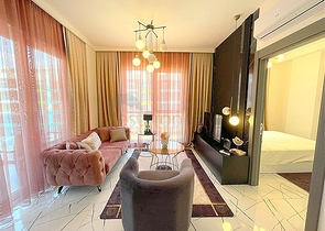 Уютная квартира 1+1 в районе Каргыджак