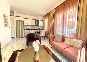 Уютная квартира 1+1 в районе Каргыджак