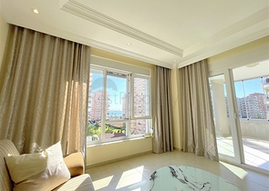 Видовая квартира 2+1 в Махмутларе