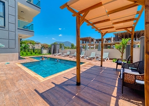 Просторный дуплекс 2+1 в районе Оба