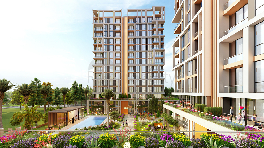 Инвестиционный проект на стадии котлована в районе Санджактепе