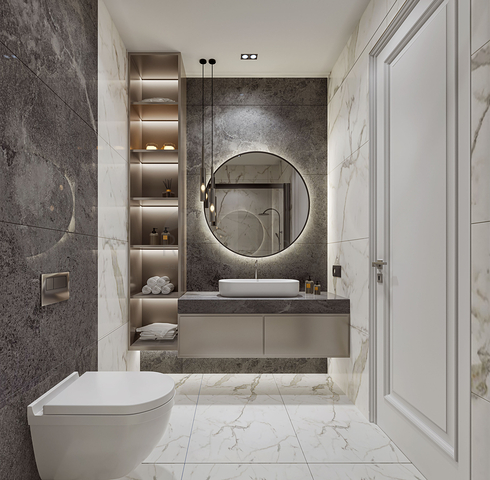 Инвестиционный проект на стадии котлована в районе Санджактепе