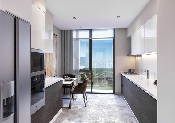 Инвестиционный проект на стадии котлована в районе Санджактепе