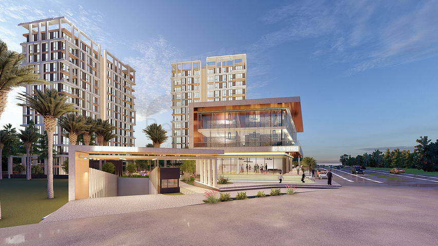 Инвестиционный проект на стадии котлована в районе Санджактепе