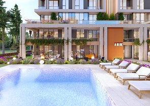 Инвестиционный проект на стадии котлована в районе Санджактепе