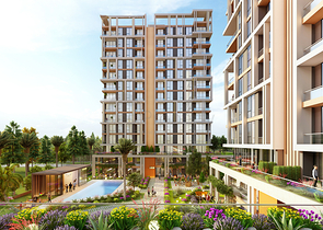 Инвестиционный проект на стадии котлована в районе Санджактепе