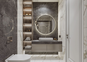 Инвестиционный проект на стадии котлована в районе Санджактепе