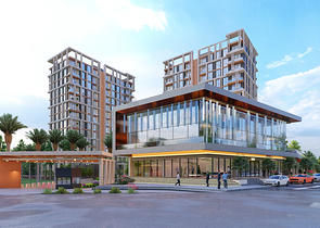 Инвестиционный проект на стадии котлована в районе Санджактепе