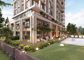 Инвестиционный проект на стадии котлована в районе Санджактепе