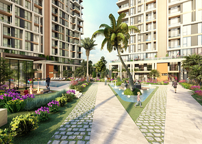 Инвестиционный проект на стадии котлована в районе Санджактепе