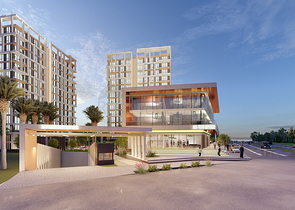 Инвестиционный проект на стадии котлована в районе Санджактепе