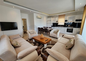 Квартира планировкой 2+1 на знаменитом пляже Клеопатра