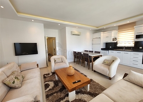 Квартира планировкой 2+1 на знаменитом пляже Клеопатра