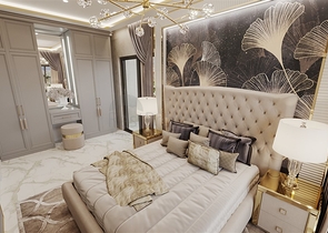 Квартира планировкой 1+1 в современном доме в районе Махмутлар