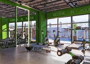 Квартира планировкой 1+1 в современном доме в районе Махмутлар