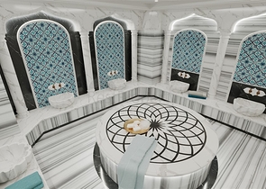 Квартира планировкой 1+1 в современном доме в районе Махмутлар