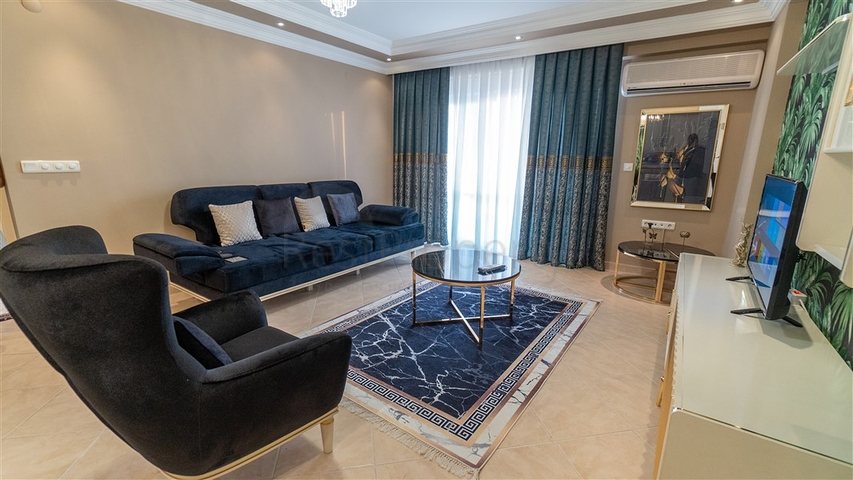 Трёхкомнатная квартира в районе Махмутлар в 200 м от моря