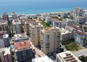 Трёхкомнатная квартира в районе Махмутлар в 200 м от моря