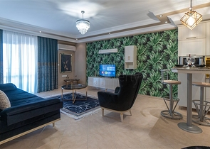 Трёхкомнатная квартира в районе Махмутлар в 200 м от моря