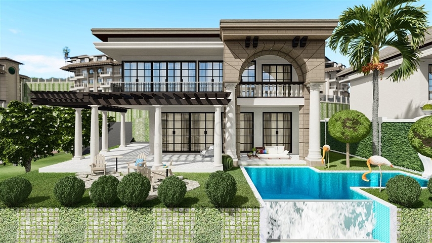 Новый инвестиционный проект с видом на море в районе Каргыджак