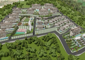 Новый инвестиционный проект с видом на море в районе Каргыджак