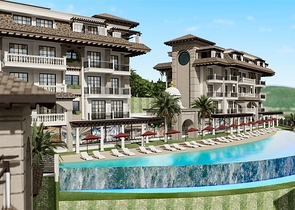 Новый инвестиционный проект с видом на море в районе Каргыджак