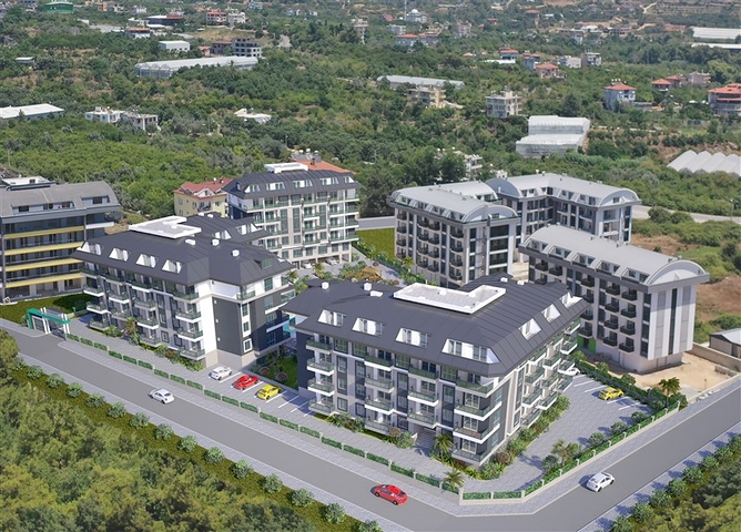 Новый проект в районе Оба