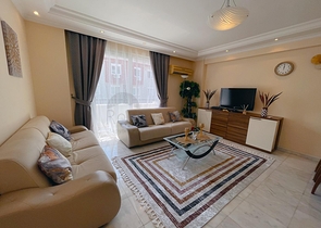 Квартира с мебелью 2+1 в  районе Оба