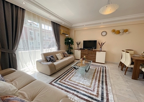 Квартира с мебелью 2+1 в  районе Оба