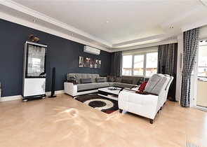 Просторный пентхаус  4+1 в 5 минутах до моря