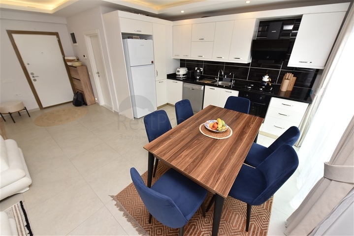 Просторная квартира-дуплекс в элитном районе Каргыджак