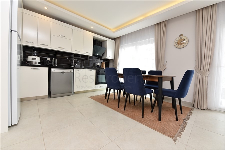 Просторная квартира-дуплекс в элитном районе Каргыджак