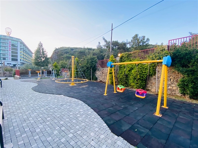 Просторная квартира-дуплекс в элитном районе Каргыджак