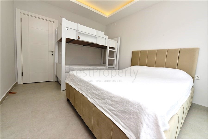 Просторная квартира-дуплекс в элитном районе Каргыджак