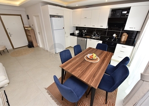 Просторная квартира-дуплекс в элитном районе Каргыджак