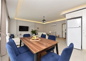 Просторная квартира-дуплекс в элитном районе Каргыджак