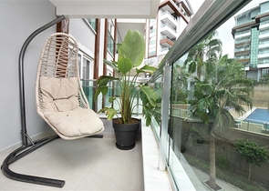 Просторная квартира-дуплекс в элитном районе Каргыджак