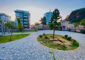 Просторная квартира-дуплекс в элитном районе Каргыджак