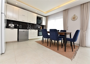 Просторная квартира-дуплекс в элитном районе Каргыджак