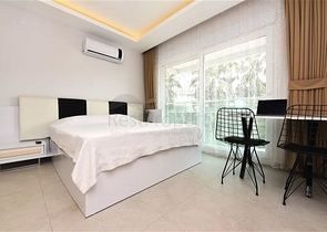 Просторная квартира-дуплекс в элитном районе Каргыджак