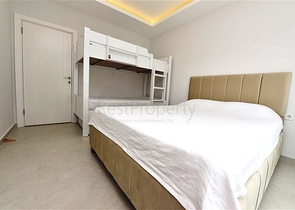 Просторная квартира-дуплекс в элитном районе Каргыджак