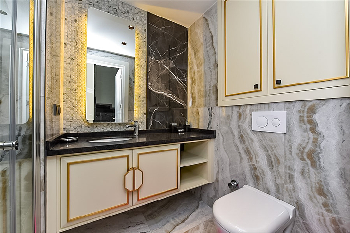 Пентхаус 2+1 под аренду в центре Алании