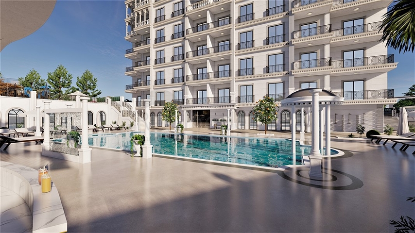 Перспективный проект с развитой инфраструктурой в Авсалларе