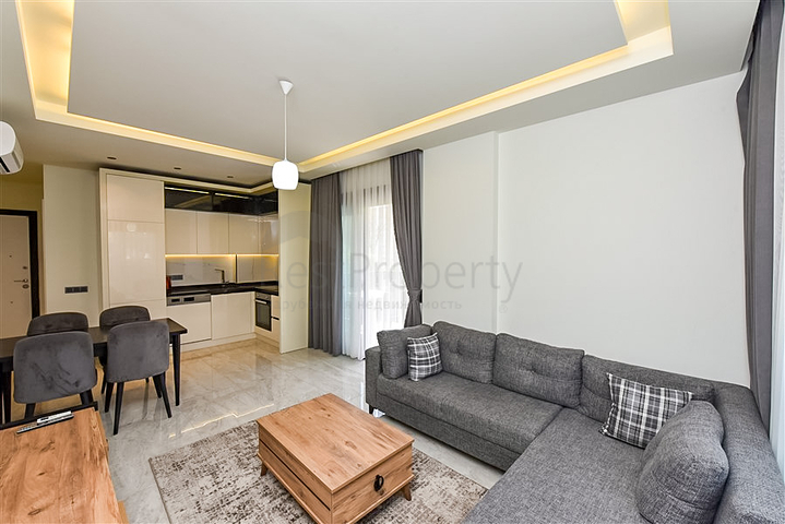 Трехкомнатная квартира в аренду в 300 метрах от пляжа Клеопатра