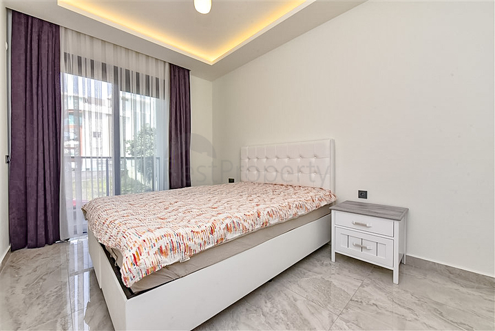 Трехкомнатная квартира в аренду в 300 метрах от пляжа Клеопатра