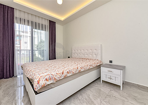 Трехкомнатная квартира в аренду в 300 метрах от пляжа Клеопатра