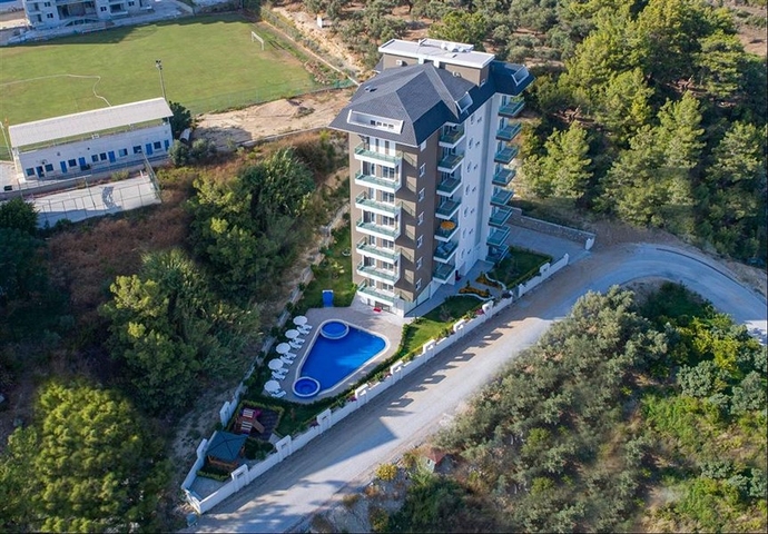 Апартаменты 1+1 в уютном комплексе Авсаллара 